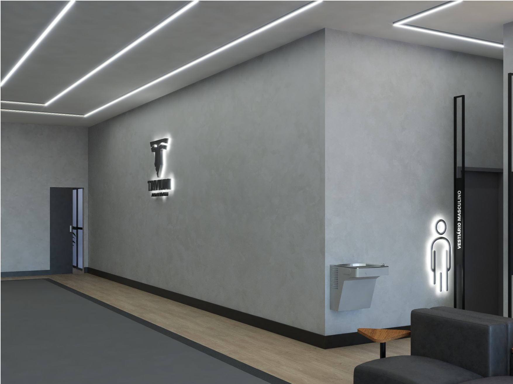 Vestiário Masculino - Trivium Jiu Jitsu