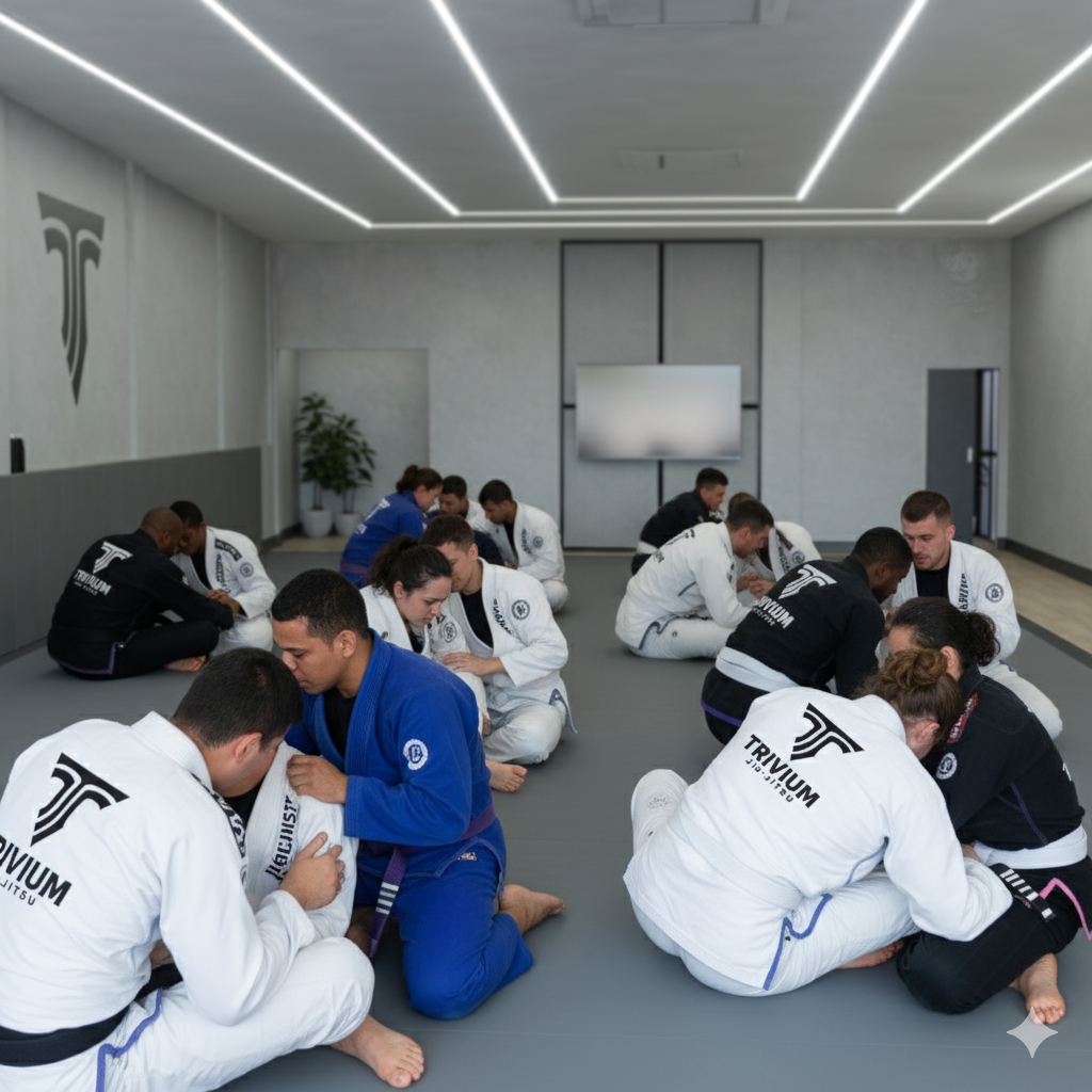 Aulas de jiu-jitsu para adultos, iniciantes e avançados